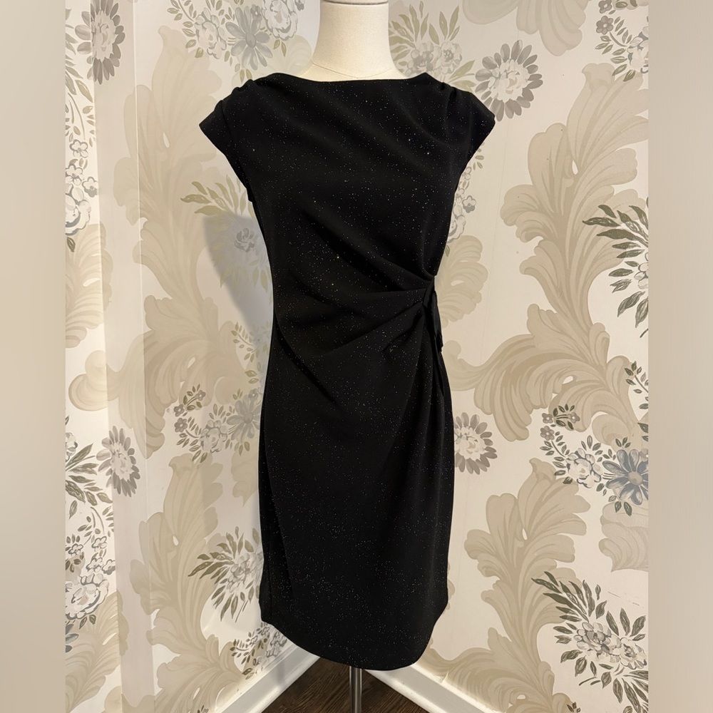The Limited Black Dress with Gold